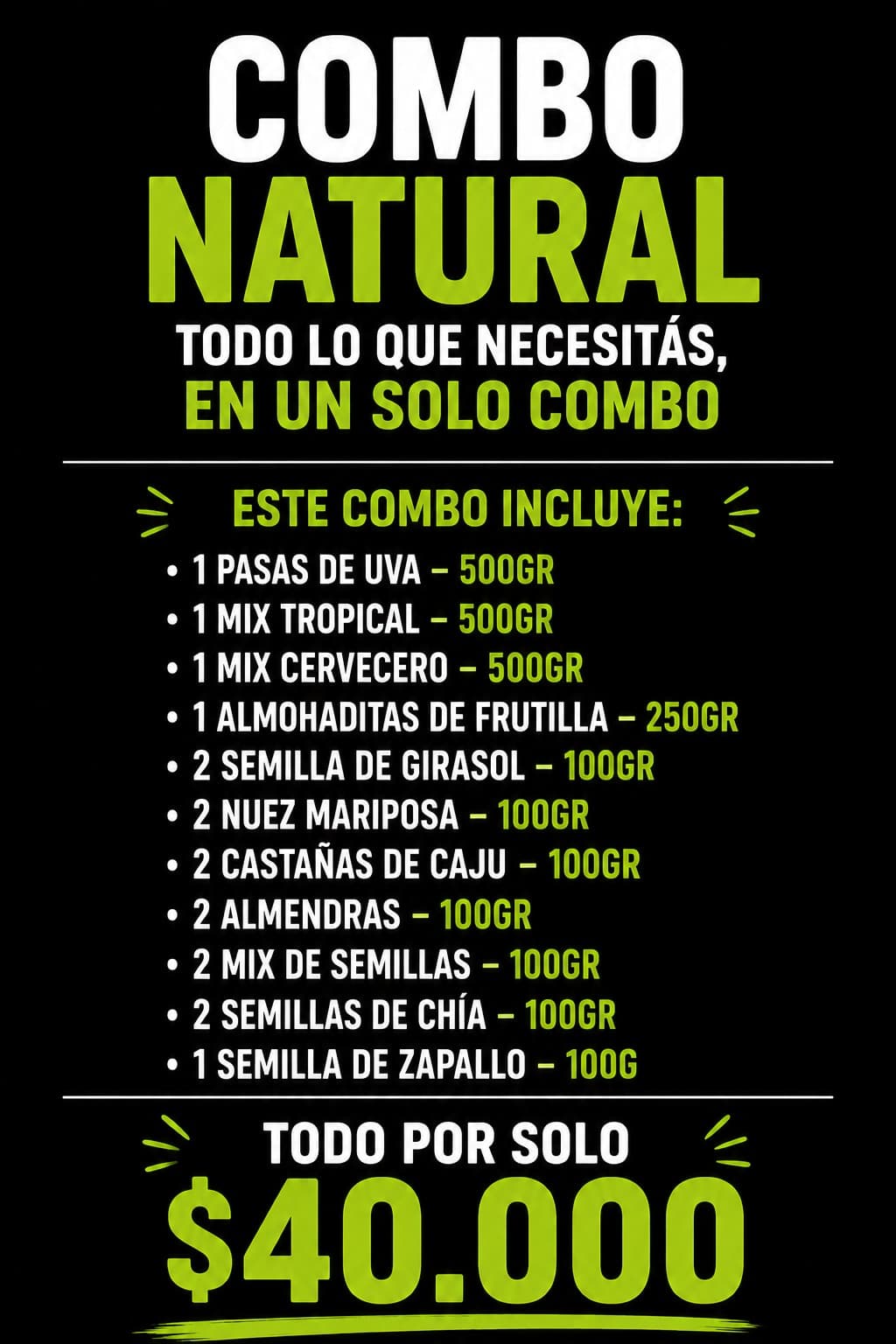 COMBO 2 EMPRENDEDOR (17 u.)