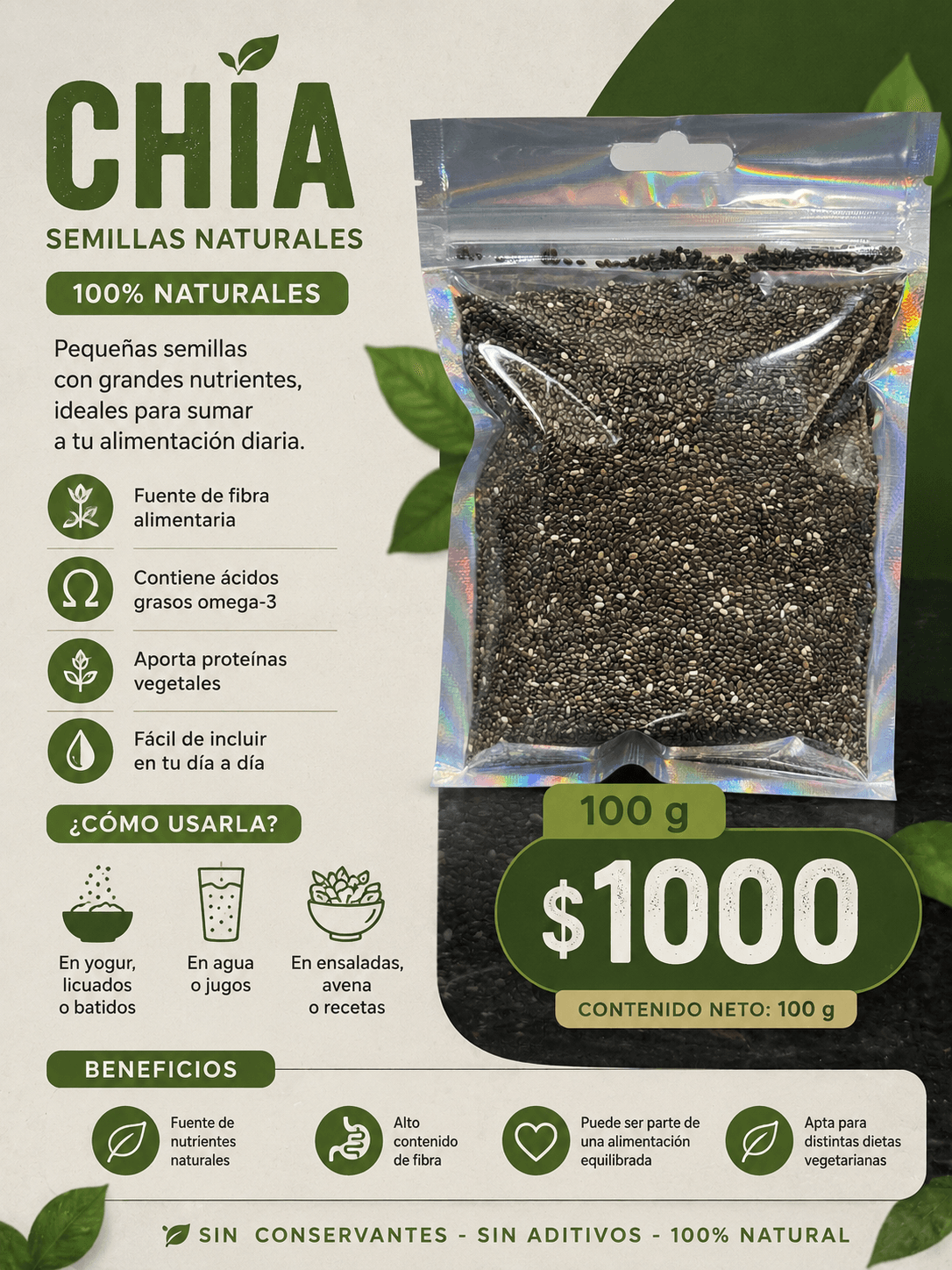 Chía 100g