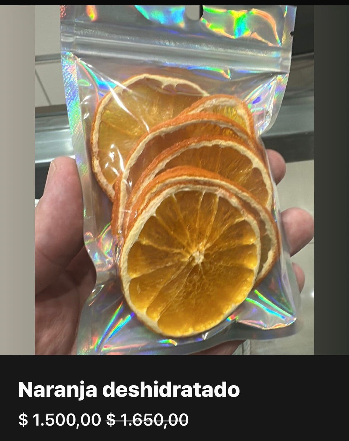 Naranja Deshidratada (Chica)