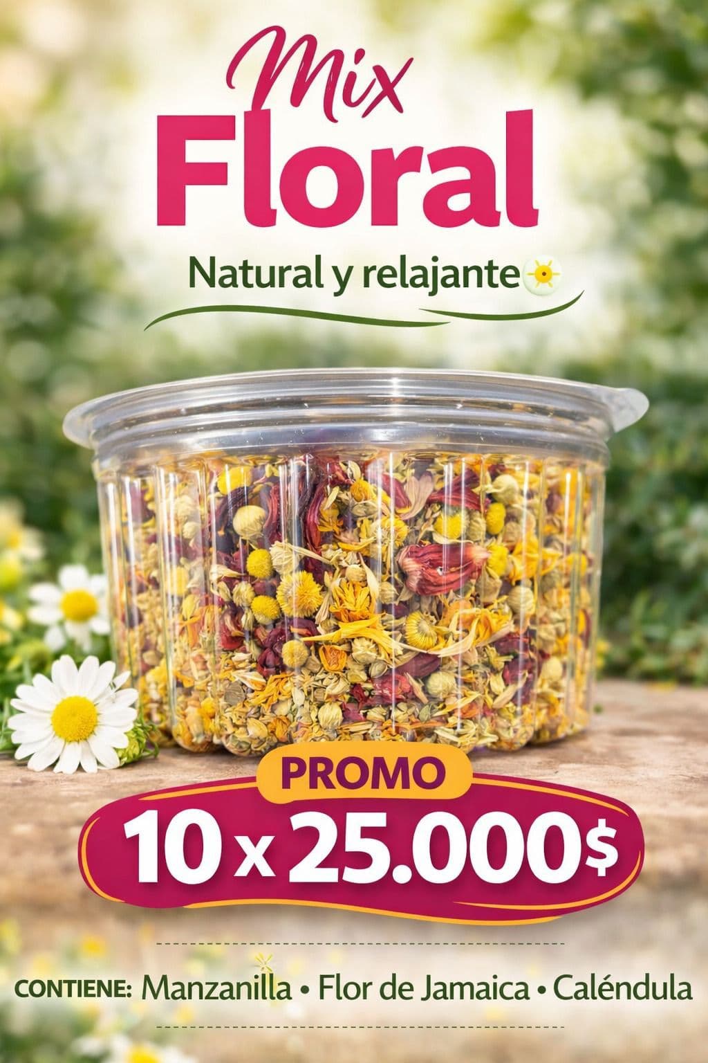 Promo Mix Floral x 10 unidades