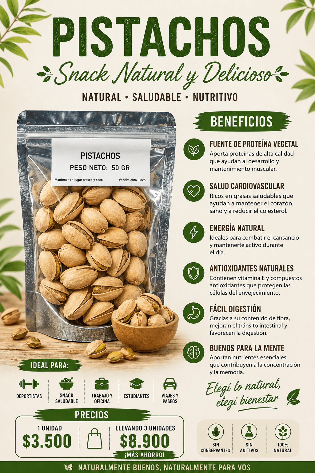 Pistachos Premium